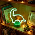 thumbnail image 2 of Neon Sign Table Lamp, USB Powered LED Neon Light with Base, Decorative Night Light for Bedroom Party Home Decor, 2 of 4