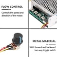 thumbnail image 5 of DC 10-55V 100A 3000W Motor Speed Controller Reversible PWM Control Forward and Reverse Controller, 5 of 5