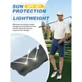 thumbnail image 6 of Off Road Ventures Mens Golf Shorts 11" Inseam Lightweight Dri Fit Stretch Hiking Shorts With Pocket, 6 of 8
