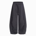 thumbnail image 4 of UAYOTSE Girls Sweatpants Baggy Barrel Pants Wide Leg Open Bottom Casual Sweat Pants with Pockets 5 15 Years,Sizes 5-6 Years, 4 of 6