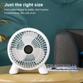 thumbnail image 3 of Ventilador portátil Bearachild USB Refrigeración por aire personal Silencioso Gran angular color rosado, 3 of 6