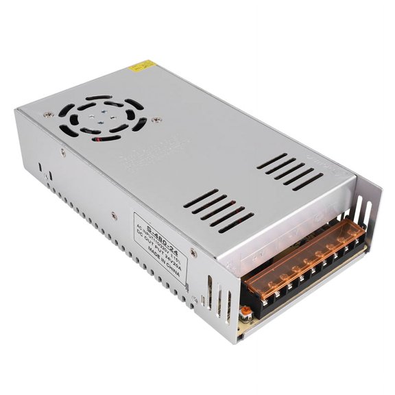 AC 110V / 220V to DC 24V 20A 480W Voltage Transformer Power Switch for Led stripe,1 x Voltage Transformer,as shown