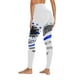 thumbnail image 3 of Gibobby Leggins estampados Pantalones yoga deportivos con estampado digital informal a la moda para el Día la Independencia las mujeres（Gris， XXL), 3 of 5