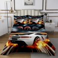 thumbnail image 1 of Erosebridal Teens Racing Car Coverlet Set King,Extreme Sports Bedding Set,Fast Car Decor,Ultra Soft,3 Pieces, 1 of 5