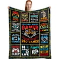 thumbnail image 1 of LHSHID Computer Programmer Gifts for Men Women Blanket Flannel Soft and Comfortable Anti static Bed Sofa Blanket 50x60in, 1 of 5