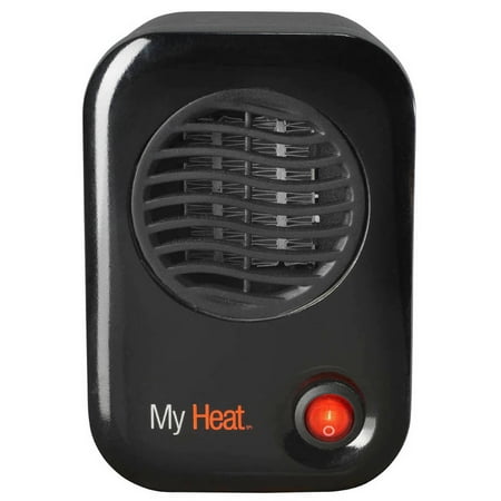 Lasko My Heat Personal Electric Heater, 100-200 W, Black