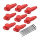 thumbnail image 2 of Protector de terminales de silicona genérico para camiones, 8 piezas Rojo, 2 of 8