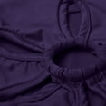 thumbnail image 5 of Tuphregyow Women's Plus Sized Slim Yoga Pants Clearance Breathable High Waist Comfy Yoga Trousers Solid Trendy New Style Classic Athletic Elegant Elastic Non See Through Pants Purple S, 5 of 5