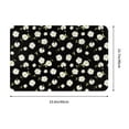 thumbnail image 3 of Goofa 16"x24" Inches Daisies Flowers Doormats for Outdoor Entrance - Non-Slip Welcome Mat, Heavy Duty Door Mats Outdoor, Spring Doormat, 3 of 9