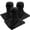 Black, variant on 3 Piece Balaclava Face Cover Neck Cover Summer Sun Protection Balaclava for Men Women Outdoor Sports UV Protector
