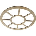 thumbnail image 2 of 24"OD x 8 3/4"ID x 1/4"T Grace Wood Fretwork Pierced Ceiling Medallion, Hickory, 2 of 3