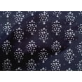 thumbnail image 4 of oneOone Cotton Cambric Fabric Floral Block Printed Fabric 1 Yard 56 Inch Wide, 4 of 4