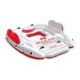 thumbnail image 2 of Intex Marina Breeze Island Raft + Oasis Island Inflatable Giant 5 Person Raft, 2 of 12