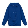 thumbnail image 4 of Women's Pet Pouch Hoodie Kangaroo Pocket Dog Cat Carrier Sweatshirt Long Sleeve Pullover Animal Holder, 4 of 5