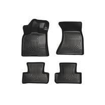 Husky Liners 98821 Weatherbeater Floor Mats Fit 2010-2015 Mercedes-Benz GLK350, 2013-2015 GLK250 - Front/2nd Seat - Black