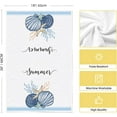 thumbnail image 6 of Sweet Seashell Snail Starfish Summer Kitchen Towels Dish Towels, 18x26 Inch Farmhouse Summer Seasonal Decoration Hand Towels Set of 4, 6 of 6