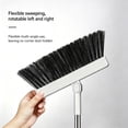thumbnail image 5 of 3in1 Dustpan and Broom Combo with Cleaning Teeth Adjustable Long Handle 180° Rotating for Pet Hair Indoor Outdoor Floor Sweeping Cleaning Supplies, 5 of 9