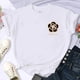 thumbnail image 4 of Camiseta de algodón con estampado de verano de alta calidad para niña de flores de marca de lujo, camiseta informal Y2k de manga corta con cuello redondo para bebé, ropa para niño, 4 of 5