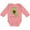 Mauve, variant on Avogato- Cute Green Cat Avocado Boys or Girls Long Sleeve Baby Bodysuit