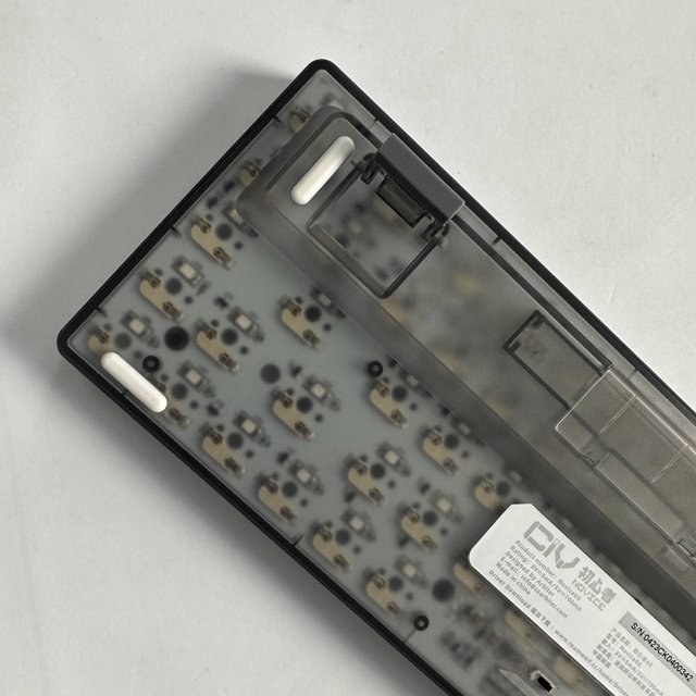 Teclado mecánico de 68 teclas, probador de interruptor, botón de retroiluminación para PC de escritorio (negro) Ndcxsfigh Para estrenar
