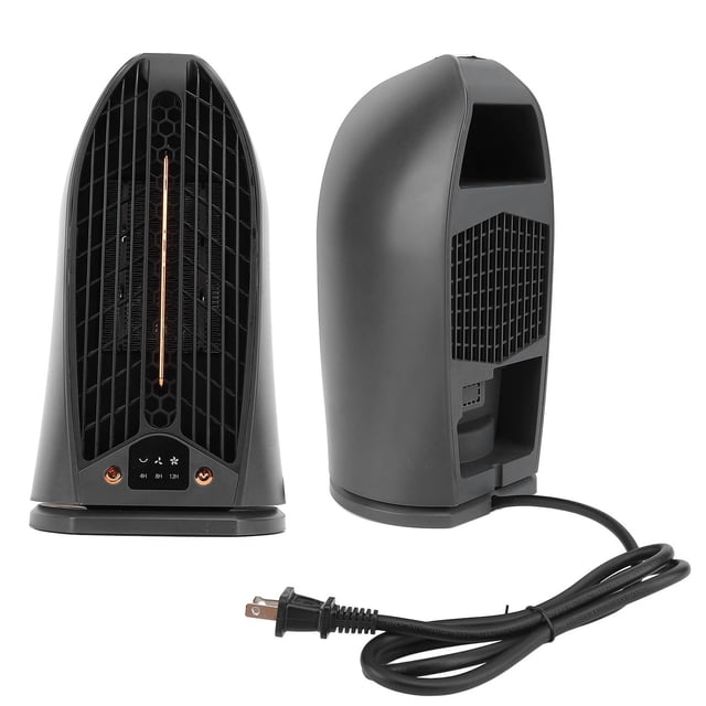 Calentador de Aire Eléctrico, Ahorro de Energía Pequeño y Potente Calentador de Hábitaciones para Trabajar para Trabajar