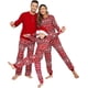 thumbnail image 1 of Ekouaer Conjuntos de pijamas de Navidad familiares a juego para mujeres, hombres y niños, pijamas de manga larga, conjuntos de salón de vacaciones, 1 of 3