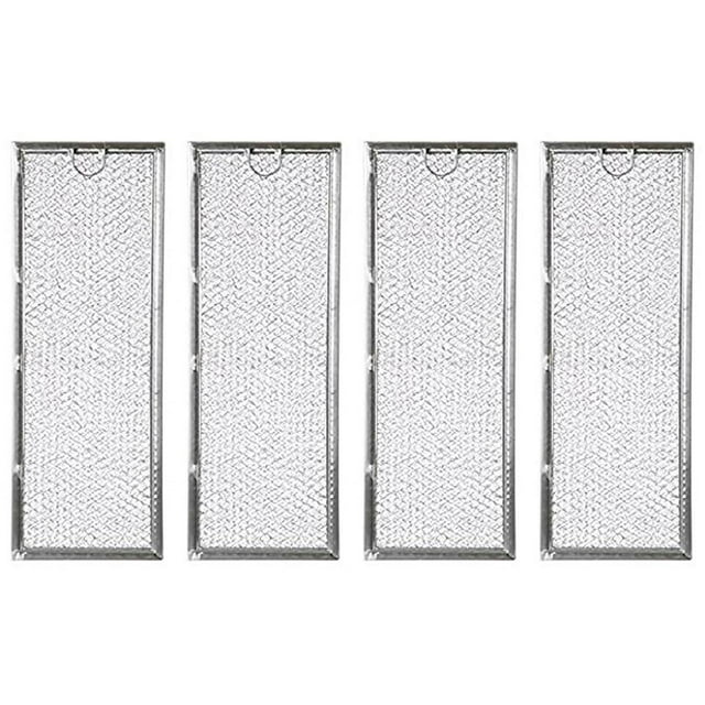 Filtro de grasa de microondas Nispira reemplazo para GE General Electric Hotpoint WB06X10288 4 Filtros