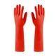 thumbnail image 5 of Toystoory 2X guantes de goma utensilio de cocina herramienta de jardinería mano de obra práctica gran sellado guante de manopla para lavar Rojo L 2Conjunto, 5 of 6