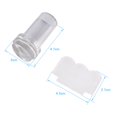 thumbnail image 2 of Nail Art Stamp Kit, Clear Jelly Nail art Transparente Suave Stamper Manicura Imprimir Herramientas de bricolaje Ecomeon no, 2 of 6