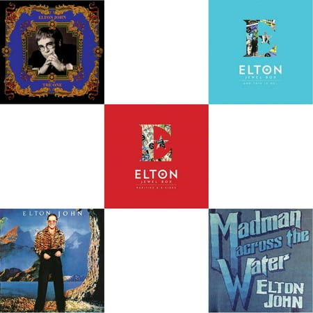 One (2LP) & Caribou (50Th Anniversary Edition/2LP/Blue Vinyl) & Jewel Box (3LP - Rarities & B-Sides) & Jewel Box (2LP - And This Is Me) & Madman Across The Water (LP)