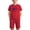 Red, variant on Boys & Girls 4th of July Outfit Sets Crewneck Short Sleeve Print T-Shirt & Shorts 2-Piece Sets for 4-14 Years
