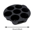 thumbnail image 2 of Silicone Muffin Pan, 7 Hole Muffin Trays, Air Fryer Muffin Pans for Baking Cupcake Mold for 3.5-5.8L Air Fryer Accessories - Nonstick Pan Chocolate Mold Cupcake Maker, 2 of 8