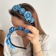 thumbnail image 4 of Skidproof Headgear Carnivals Vintage Headwear Fashionable Women's Headpiece for Enhancing Styles, 4 of 4