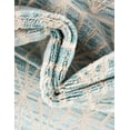 thumbnail image 3 of Jill Zarin Uptown Collection Area Rug - Fifth Avenue (3' 3" Round Blue/Ivory), 3 of 6