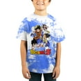 thumbnail image 1 of T-Shirt pour Enfants Dragon Ball Z Personnages en Action, 1 of 2