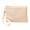 Off White, variant on Elegant Womens Wristlet Clutch Woven Straw Handbag Purse for Beach Evening Party