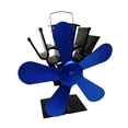 thumbnail image 2 of Xihbxyly Ventilador para Chimenea, 5 Aspas, Circulación Eficiente Del Calor, Autogenerado, No Requiere Batería, Funcionamiento Silencioso, Mejora El Rendimiento de La Estufa, Solución para Calentar E, 2 of 2
