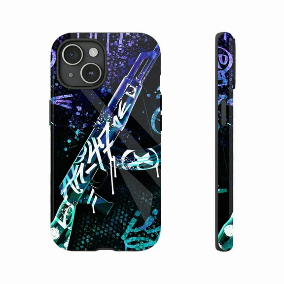 Graffiti Art Phone Case for Teens & Trendsetters - Bold Street Style Design, Durable Shockproof Protection, Compatible with iPhone 11/12/13/14/15/16 (Pro Max/Plus)