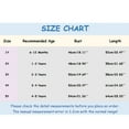 thumbnail image 3 of Fozruso Girls Basic Dress Toddler Children Girls Fly Sleeve Prints Bowknot Dresses Mesh Dress Clothes Sizes 6-12 Months, 3 of 6