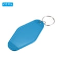 thumbnail image 3 of Unique Bargains Vintage Motel Keychain Blank Hotel Keychains Rhombus Retro Key Tag, Light Blue, 16 Pack, 3 of 7