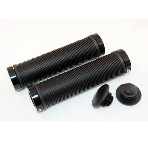 Clarks CLO-211 Lock on Grip Cycle Component - Black, 130 mm