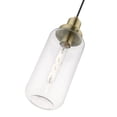 thumbnail image 6 of 40614-01 Livex Lighting Oakhurst - 1 Light Mini Pendant In Industrial Style-19.5 Inches Tall and 5 Inches Wide-Antique Brass Finish    -Traditional, 6 of 9