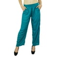 thumbnail image 2 of Bimba Women Long Pajama With Pockets Modal Cotton Night Pyjama Sleepwear, 2 of 5