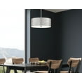 thumbnail image 2 of George Kovacs Lighting - Grid-Three Light Drum Pendant in Contemporary Style-18, 2 of 2