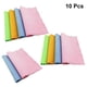 thumbnail image 2 of 10Pcs Eyeglasses Cleaning Cloth Microfiber Cleaning Cloths for Eyeglasses Camera Lens Cell Phones (Assorted Color), 2 of 3