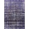 thumbnail image 1 of Ahgly Company Indoor Rectangle Mid-Century Modern Purple Persian Area Rugs, 6' x 9', 1 of 6