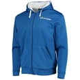 thumbnail image 2 of Men's Dunbrooke Royal/White Los Angeles Rams Apprentice Full-Zip Hoodie, 2 of 4