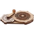 thumbnail image 1 of UPOUART Rotating Kaleidoscope Toy Kaleidoscope Toy Wooden Khaki 1Pack for Creative Learning, 1 of 8