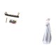 thumbnail image 5 of Porta incienso,Figura de escritorio con quemador de incienso de barco,Figura de escritorio,Estatua de niña linda de escritorio,adorno nórdico moderno,Figura de niña para, 5 of 8
