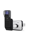 thumbnail image 1 of Waterproof Fingerprint Smart Door Lock Outdoor Gate Bluetooth Password Deadbolt +Mechanical Key, 1 of 10